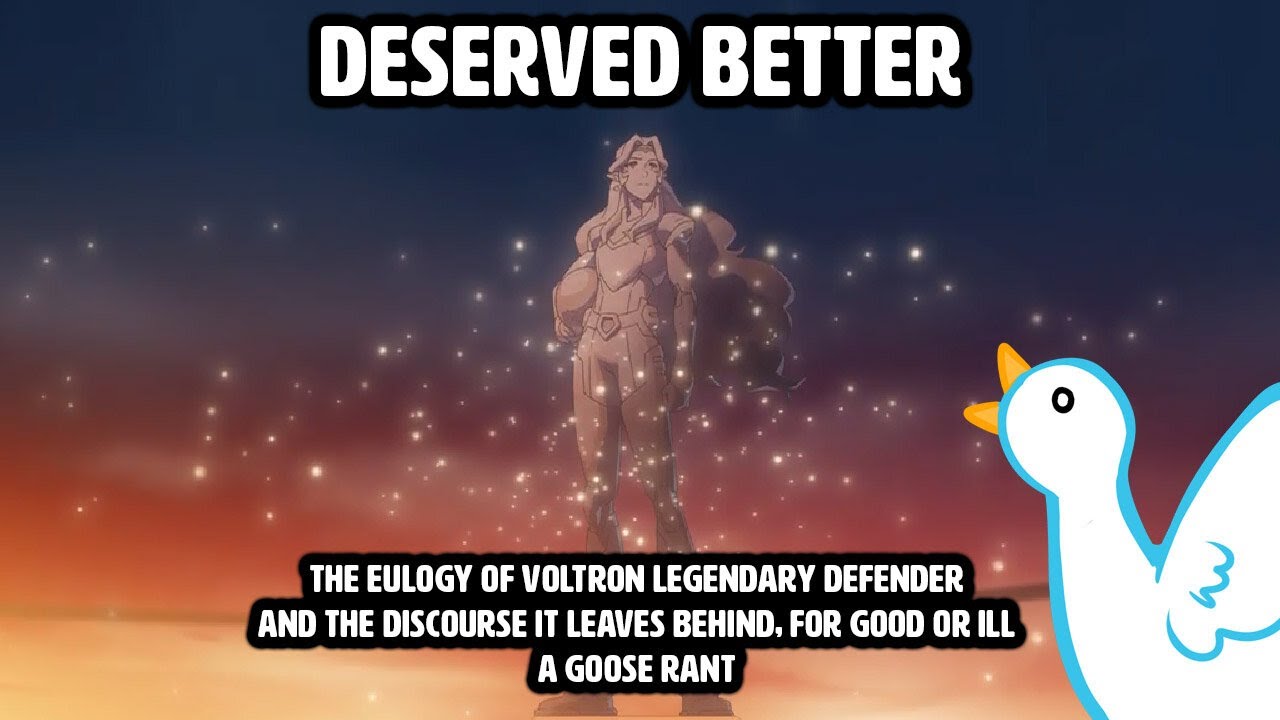 They deserved better-The Voltron Legendary Defender video-A Goose Rants