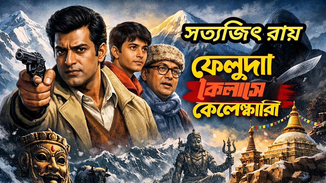 সত্যজিৎ রায়ের ফেলুদা গল্প | কৈলাসে কেলেঙ্কারি sunday suspense। Audio story|Feluda goyenda 