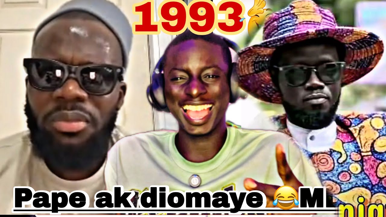 Pape gueye ak diomaye 1993 la dio…😂non ki dou nitt 
