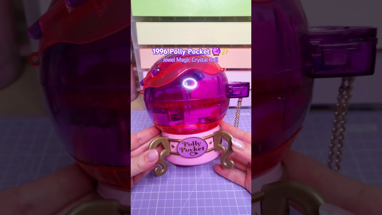 Polly Pocket 1996 Jewel Magic Crystal Ball 🔮✨️ #pollypocket #toycollector #90s #vintage #dolls