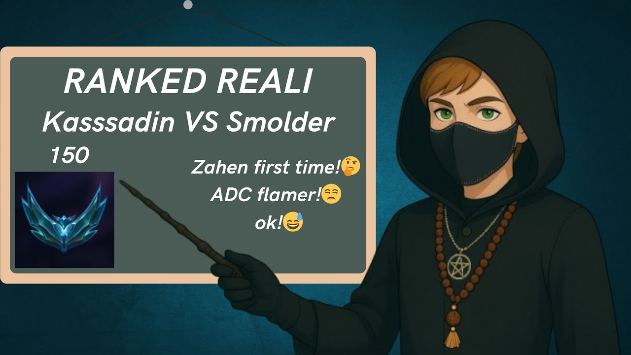 Kassadin Mid VS Smolder - Ranked reali - Platino (Parte 150)