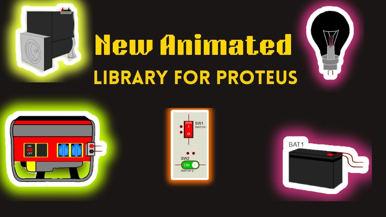 Revolutionize Your Designs: New Animated Library for Proteus Unveiled/Discover What's New in Proteus