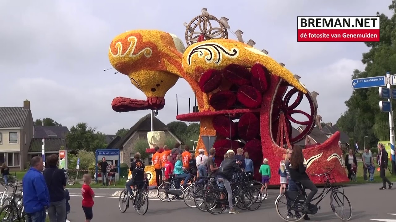 18-08-2017 Aanrijden van de Corsowagens in St. Jansklooster