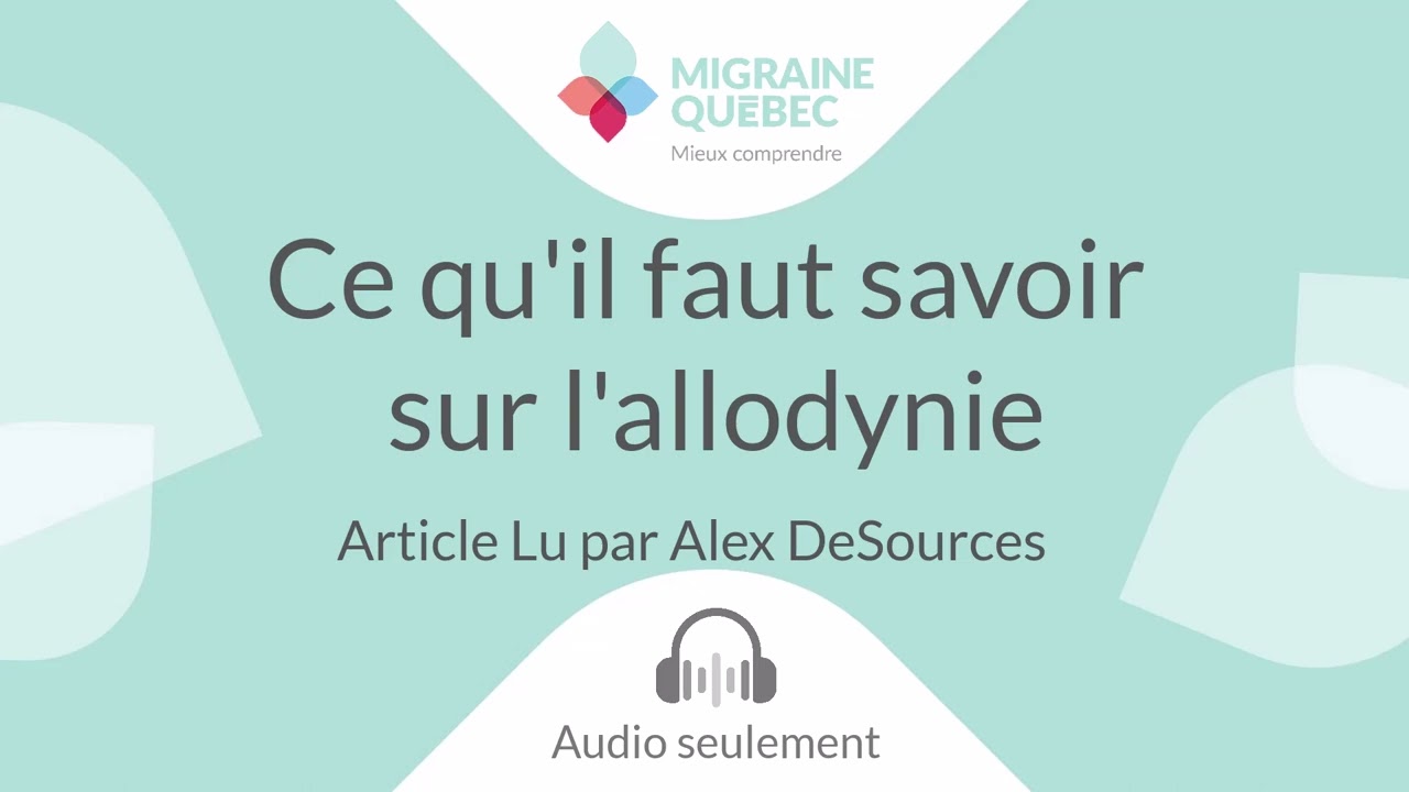 Ce qu'il faut savoir sur l'allodynie