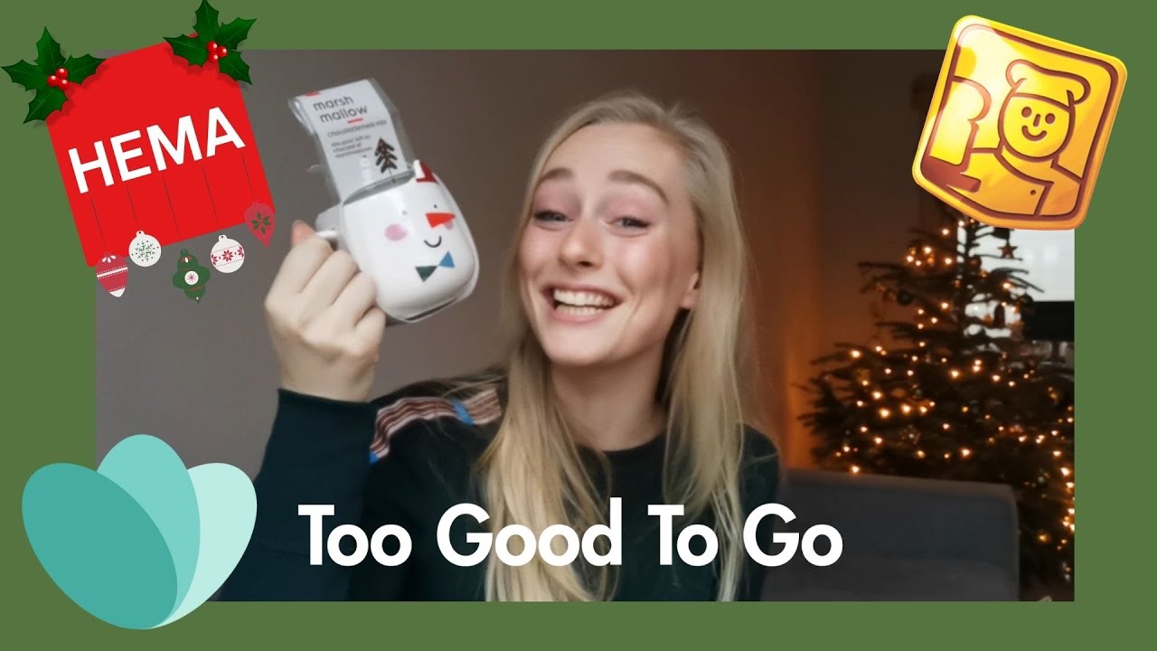 3x TOO GOOD TO GO Magic Box uitpakken! 🥐🍪🎄 (met HEMA KERSTBOX!🎄) #toogoodtogo