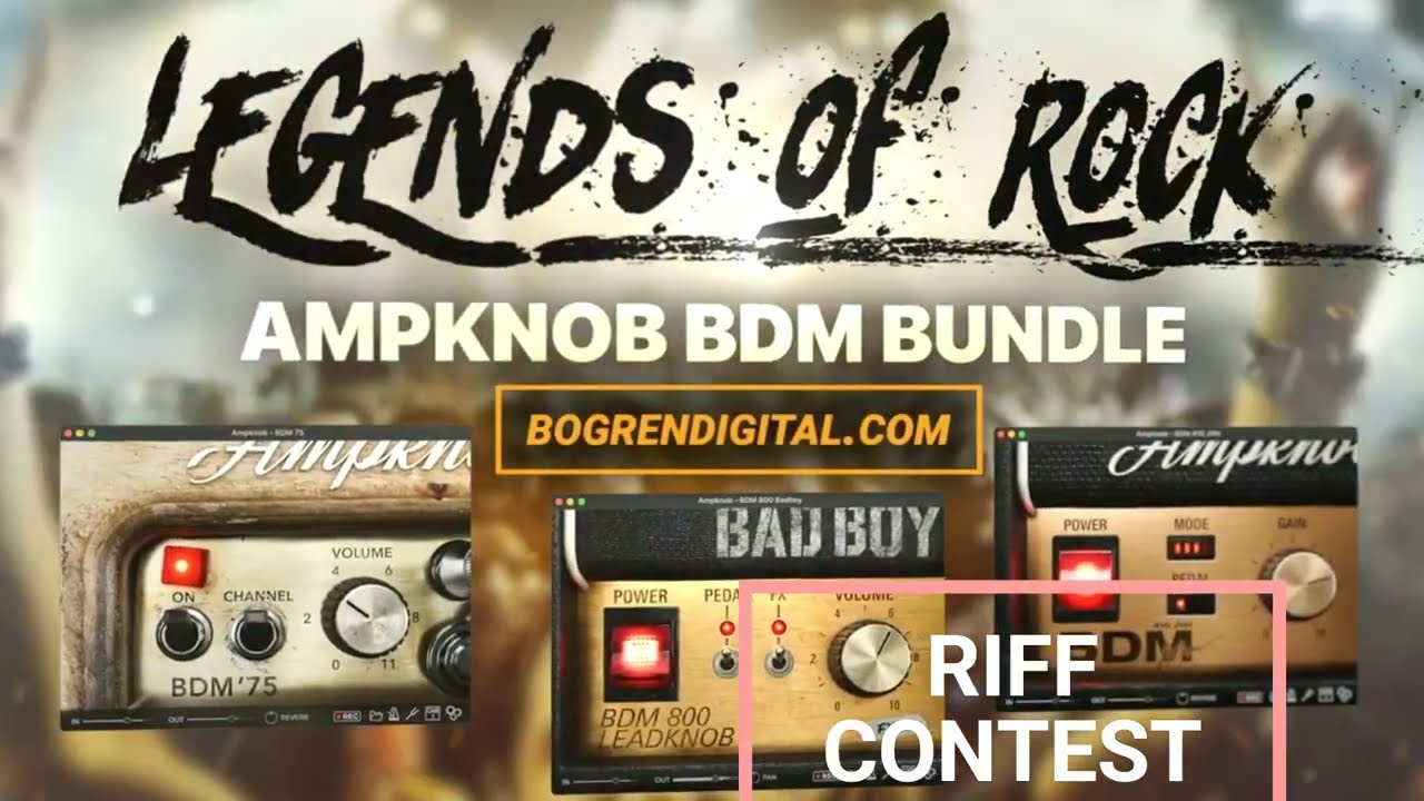 Bogren Digital Ampknob BDM RIFF Contest 2025
