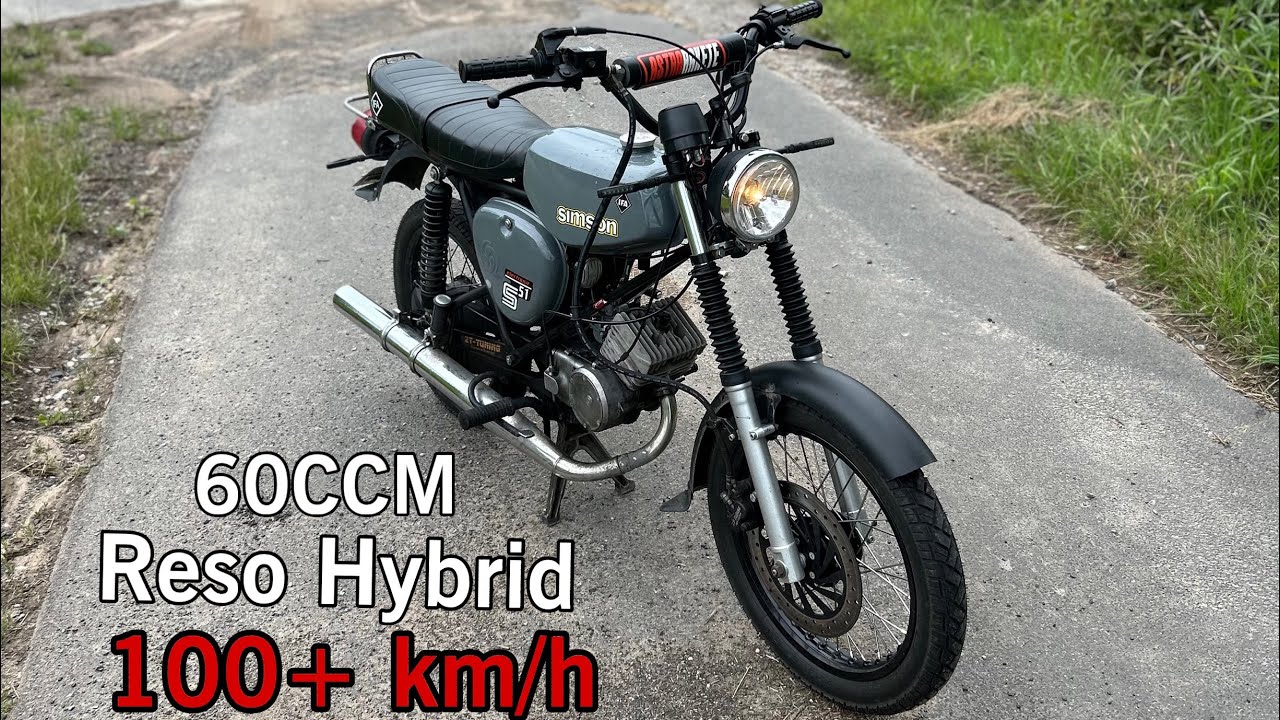 ZT 60N Stage 2 | Reso Hybrid 50-70 ccm | 0-100+ km/h | Simson Tuning | 14 PS