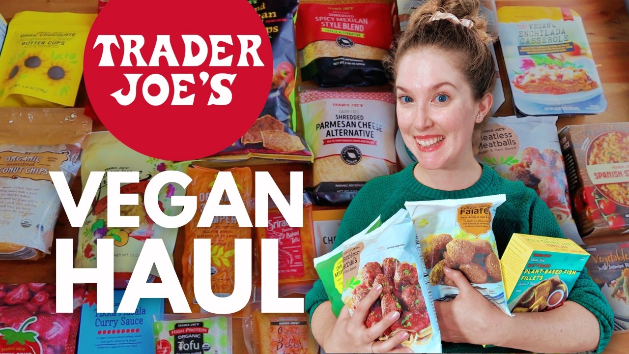 Trader Joe's Vegan Grocery Haul! Vegan groceries I had to buy again