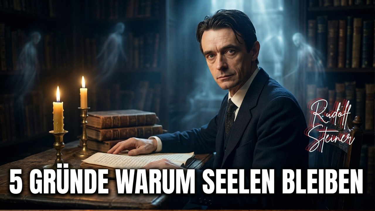 Warum manche Seelen die Erde NICHT verlassen können - Steiner warnte davor