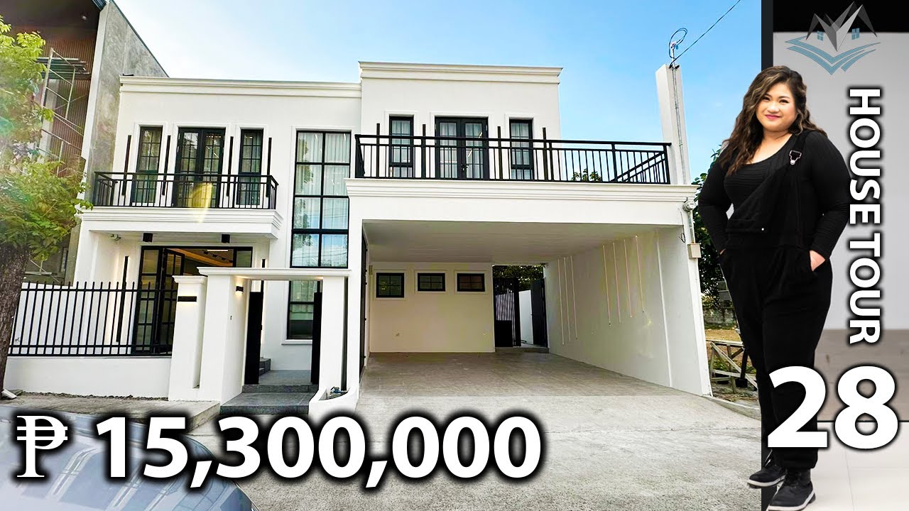 HOUSE TOUR 28 | Neo-Classical Dream: Elegant Two-Storey House Tour