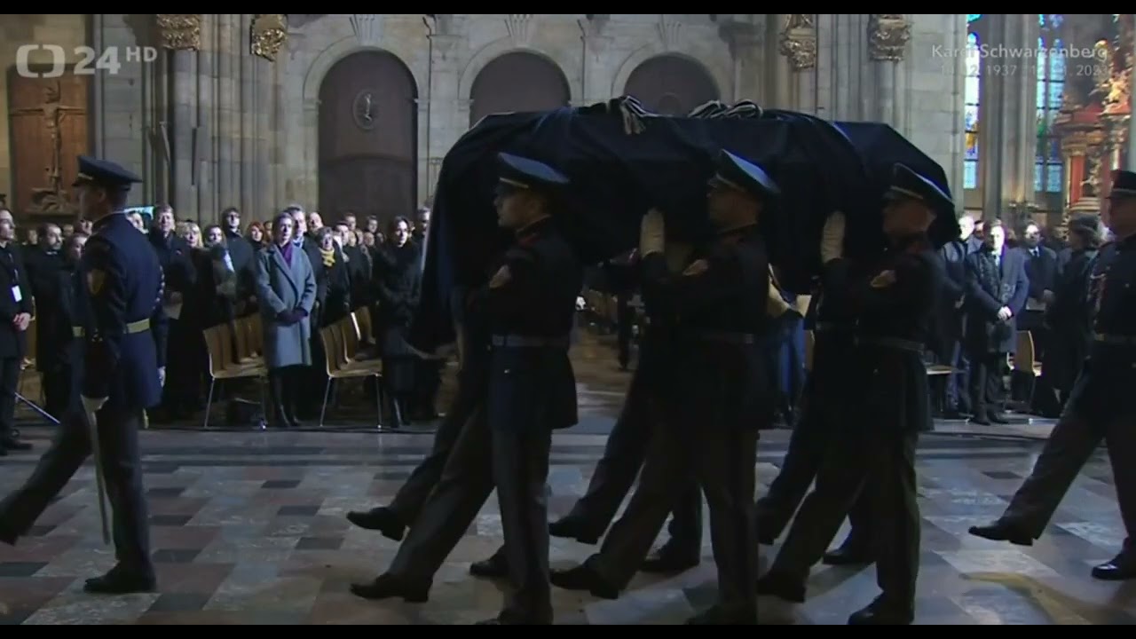 Narodil se Kristus Pán - pohřeb Karla Schwarzenberga 9.12.2023