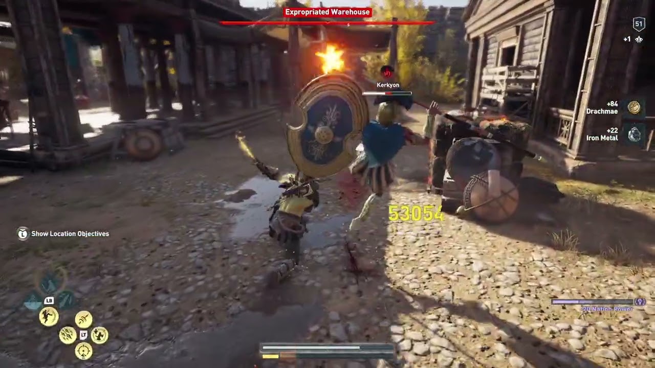 Clean up The Expropriated Warehouse ASSASSIN'S CREED ODYSSEY 