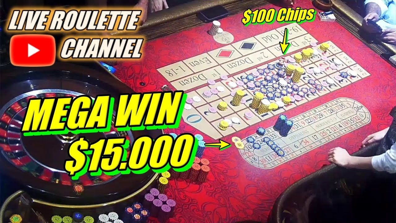 🔴LIVE ROULETTE | 💰 MEGA WIN 💲15.000 In Vegas Casino 🎰 $100 Chips Inside Exclusive ✅ 2023-10-26