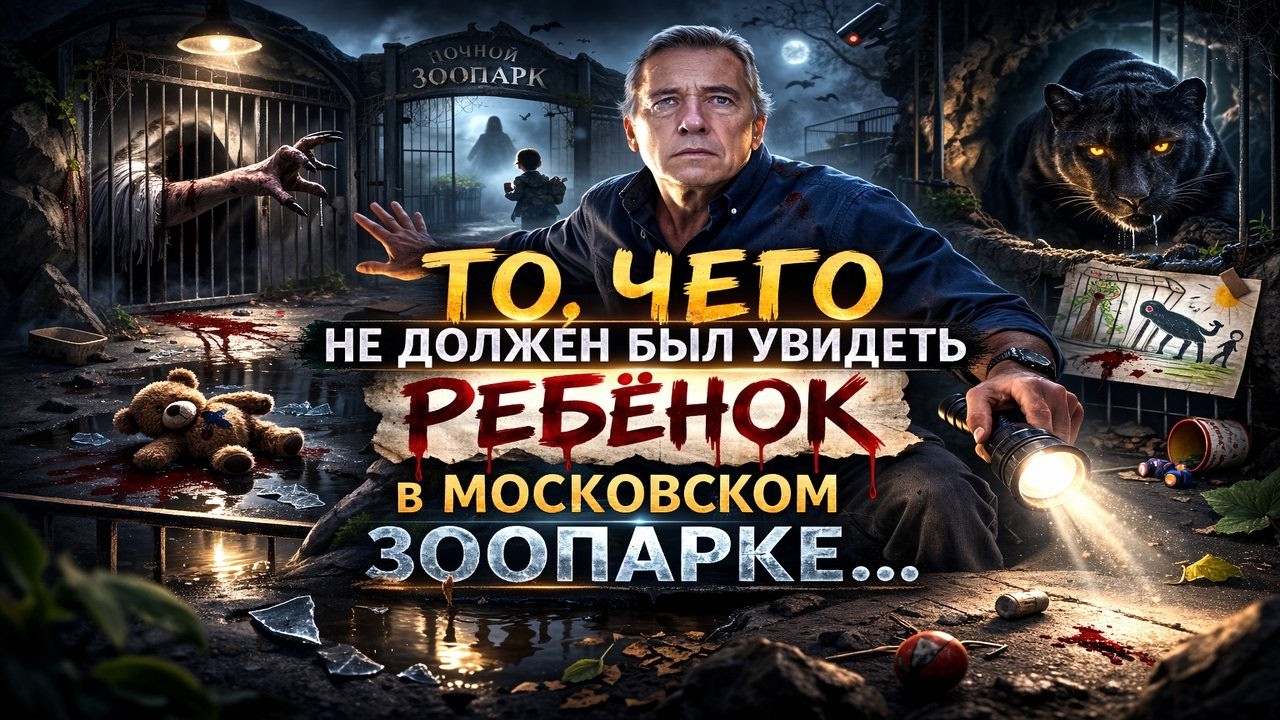 То, чего не должен был увидеть ребёнок в Московском зоопарке… Сын майора КГБ увидел белых без лиц!