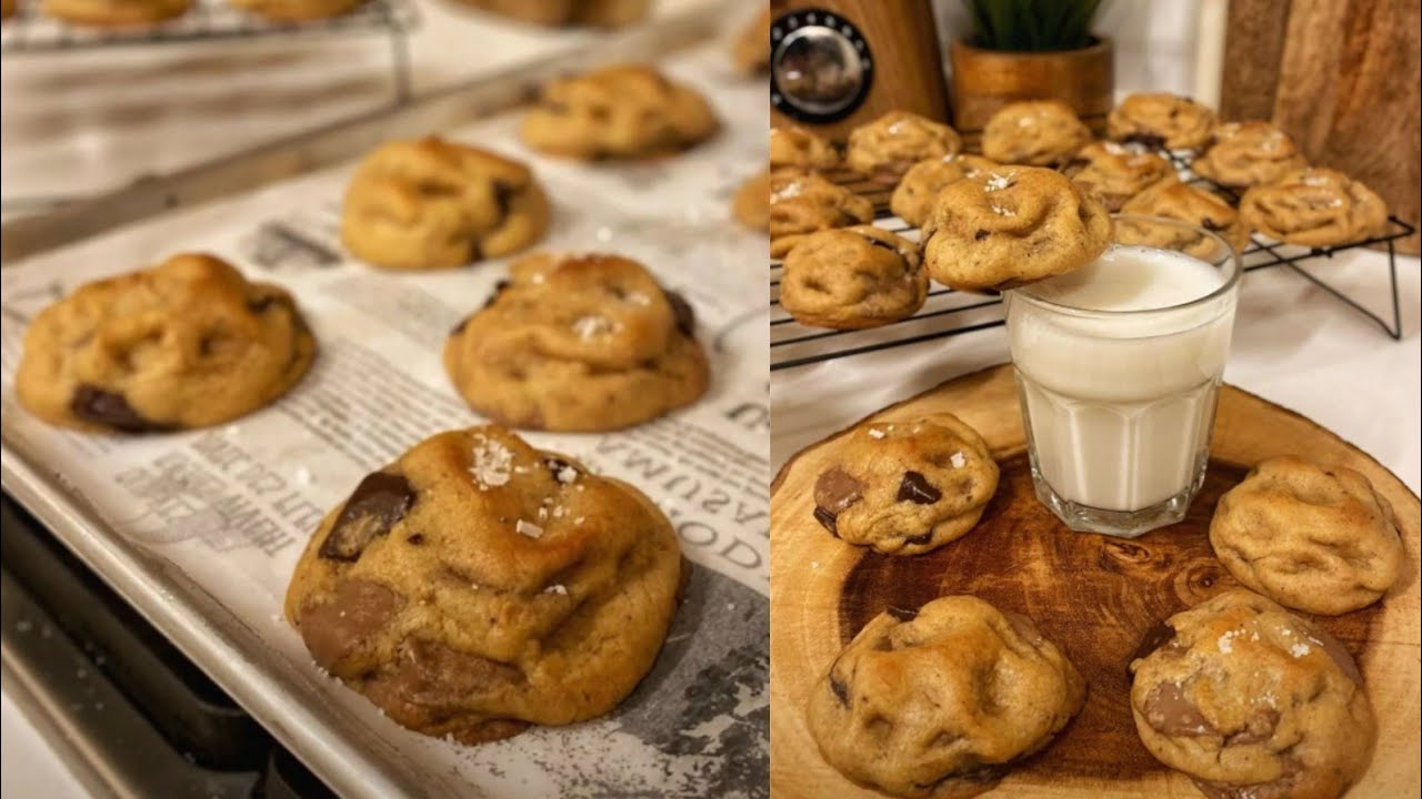كوكيز الزبدة البنية لذيذ من الآخرررر / Brown Butter Cookies 🍪✨ ابراهيم الخضير