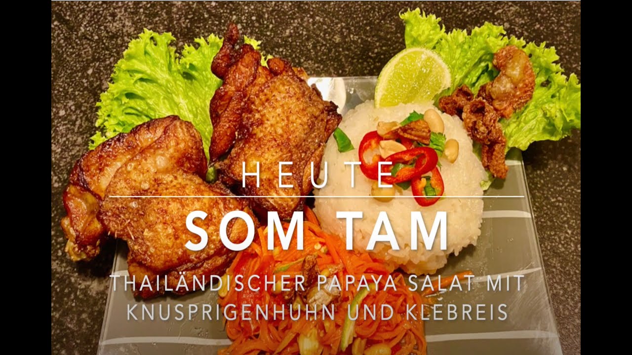 Asiatischer Papaya Salat 