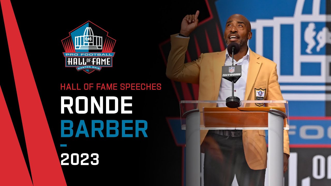 Ronde Barber's Full Hall of Fame Speech | 2023 Pro Football Hall of Fame | NFL