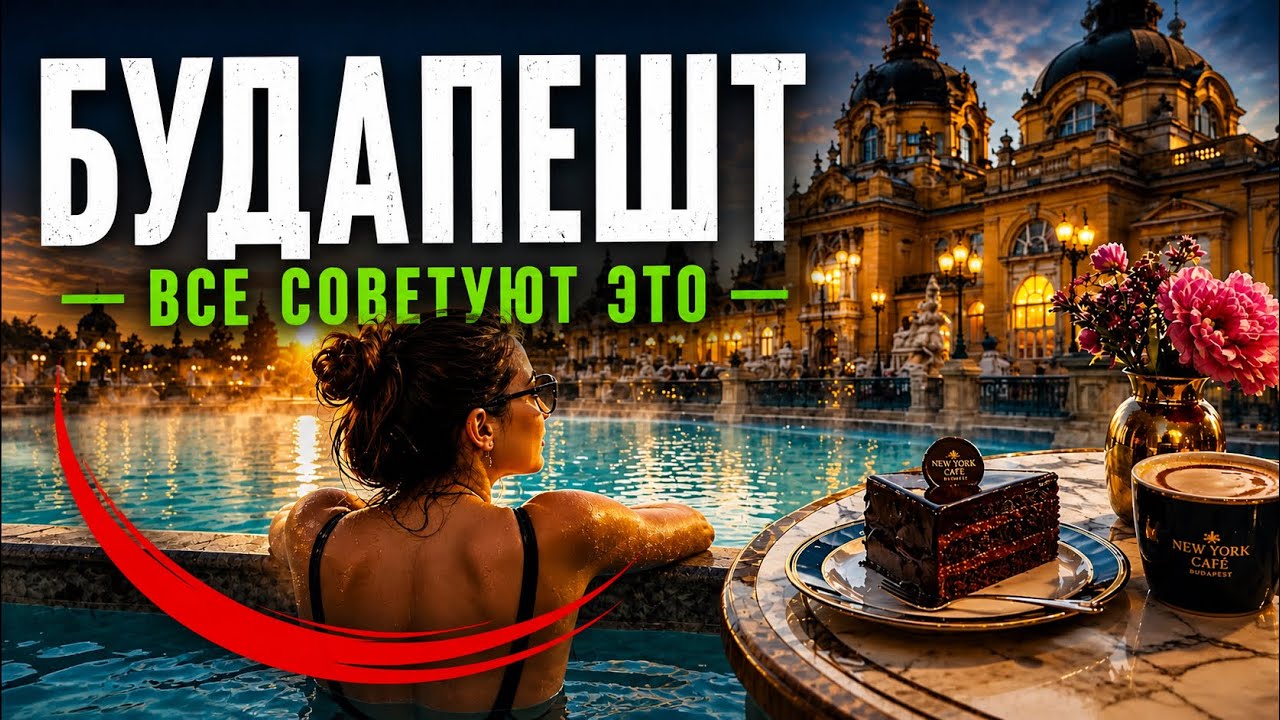 Будапешт с изнанки: термальные бани, дворцы и неожиданные открытия! Часть 2