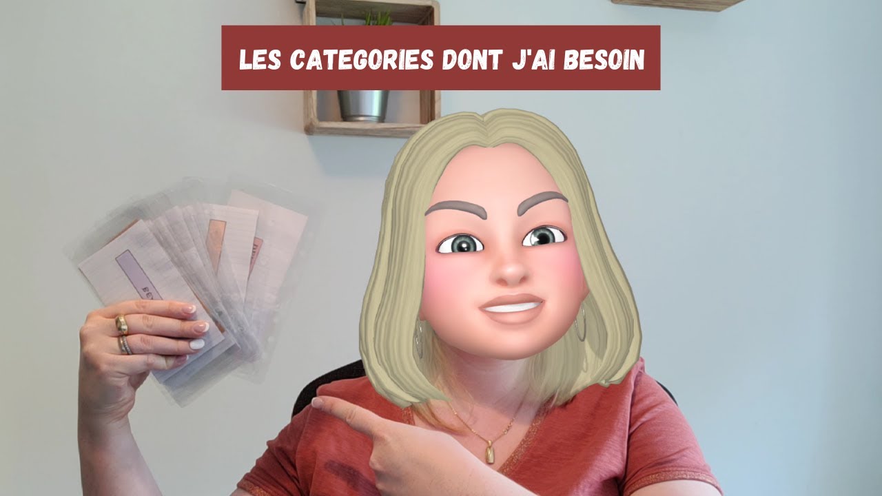 MES CATEGORIES D'ENVELOPPES