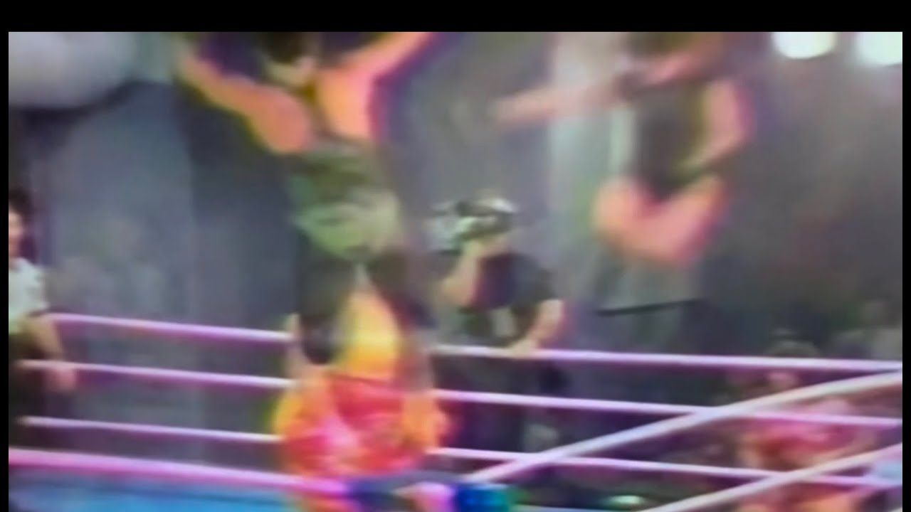 2on1 ANGEL BIKER ATTACHE' MARINE V SAMOAN SISTERS MOUNTAIN FIJI & LIL' POWW WRESTLING HOT ROD GENIE