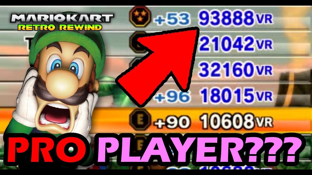 Encountering PRO PLAYERS in Mario Kart Wii