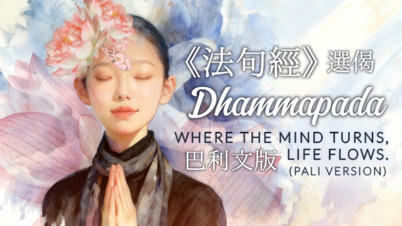 改變今天的一句話｜Wisdom Lines from the Dhammapada｜Soft Ambient Chant for a Clearer Mind