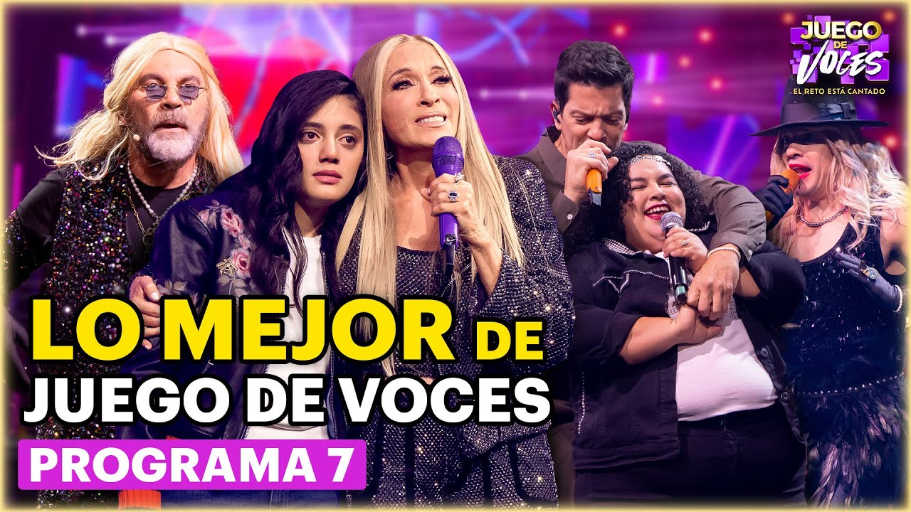 Juego de Voces 2025: resumen programa 7 - Mijares y Yahir imitan a Yuri