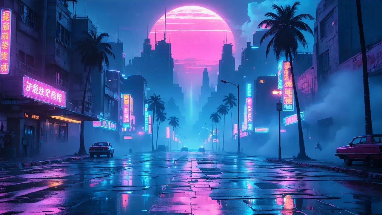 Highway Escape 🌌 | 1 Hour of Epic 80s Synthwave