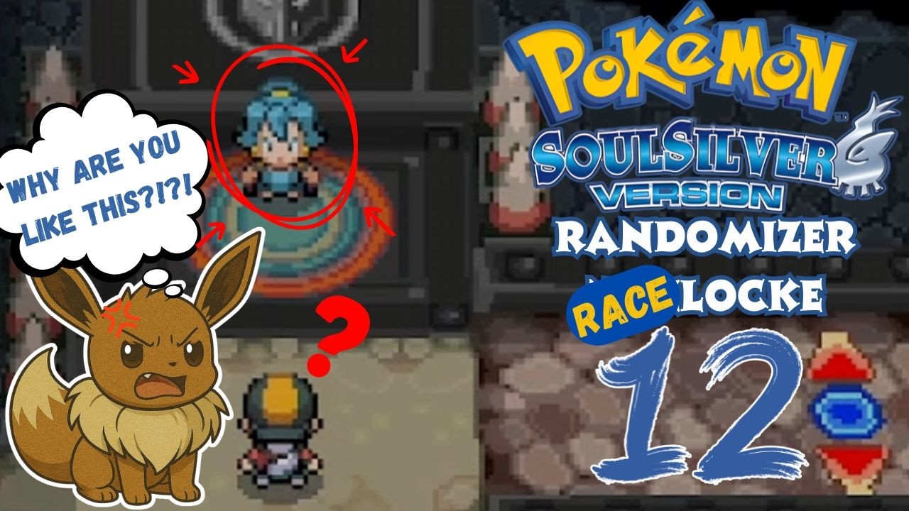 Why Are Johto Gym Leaders Like This?? - Pokémon Soul Silver Randomized Nuzlocke Race