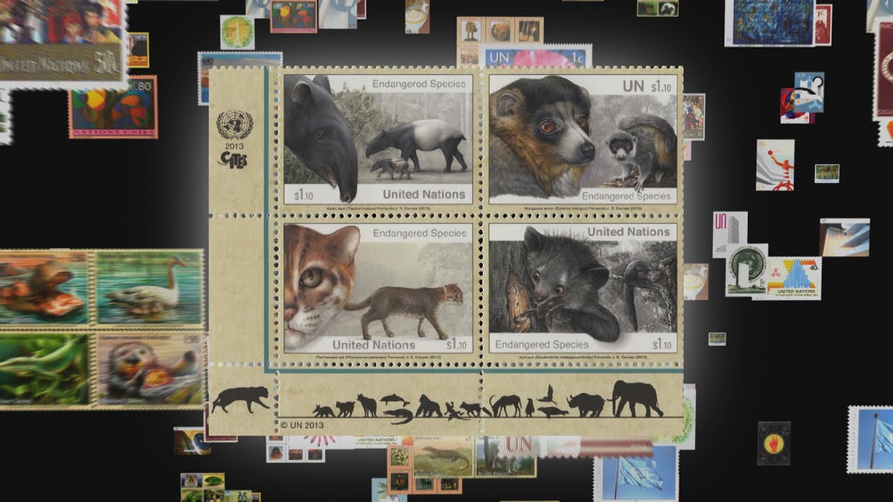 SIX DECENNIES DE TIMBRES ONUSIENS