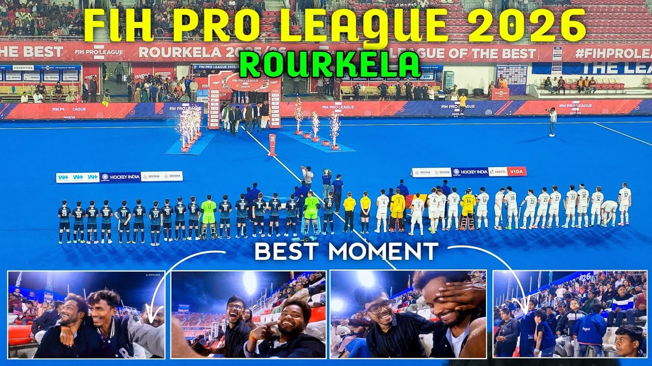 FIH Pro League 2026 Rourkela | Birsa Munda Hockey Stadium Rourkela | Alex Vlog 