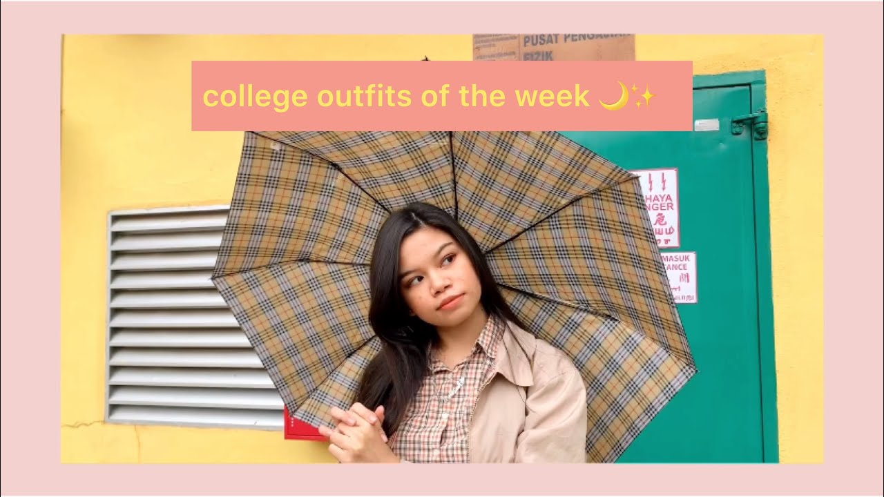 college outfits of the week - usm 🎓✨