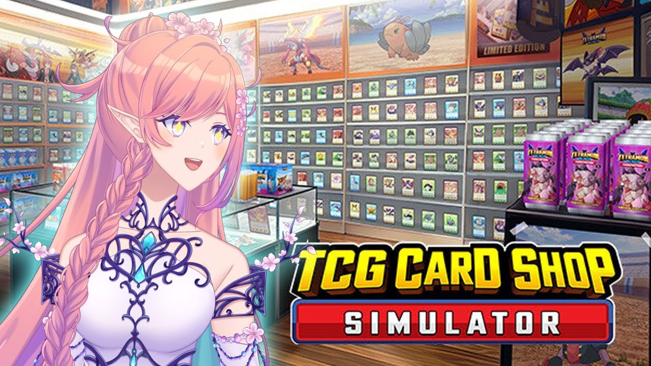 Elf Vtuber starts a TCG Shop - TCG Card Shop Simulator