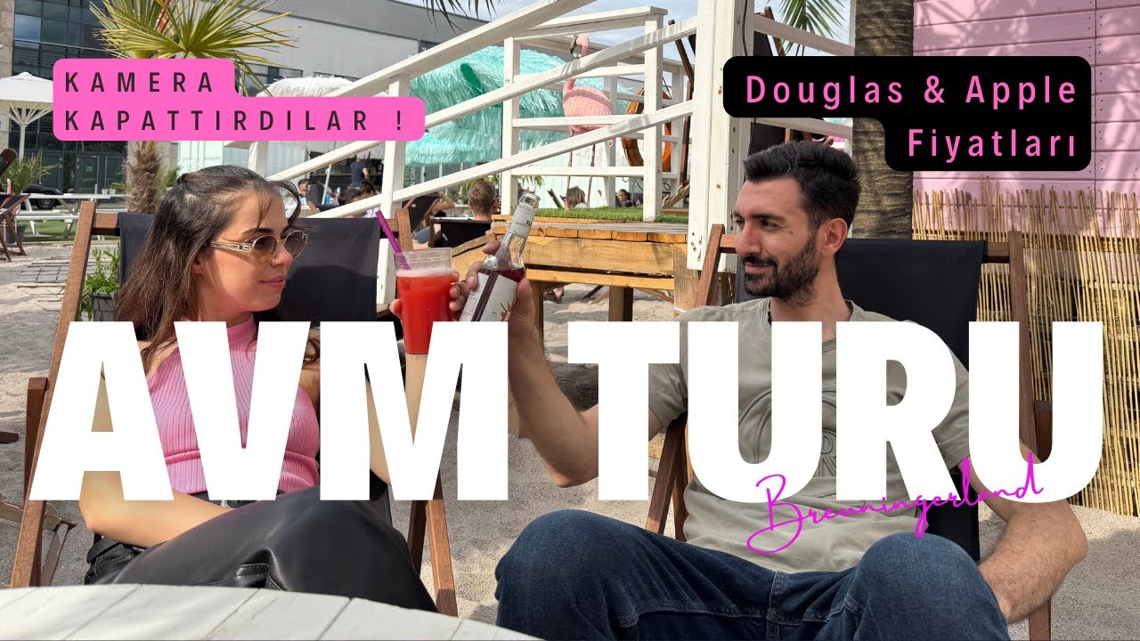 ALMANYA'DA AVM TURU: Apple,Zara,Douglas Fiyatlar