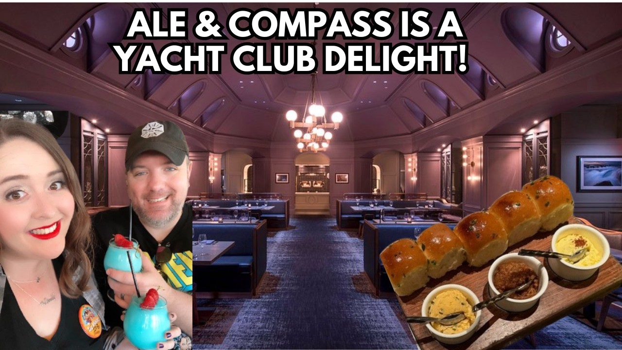 Ale & Compass Knocked our Socks Off | Disney's Yacht lub Resort