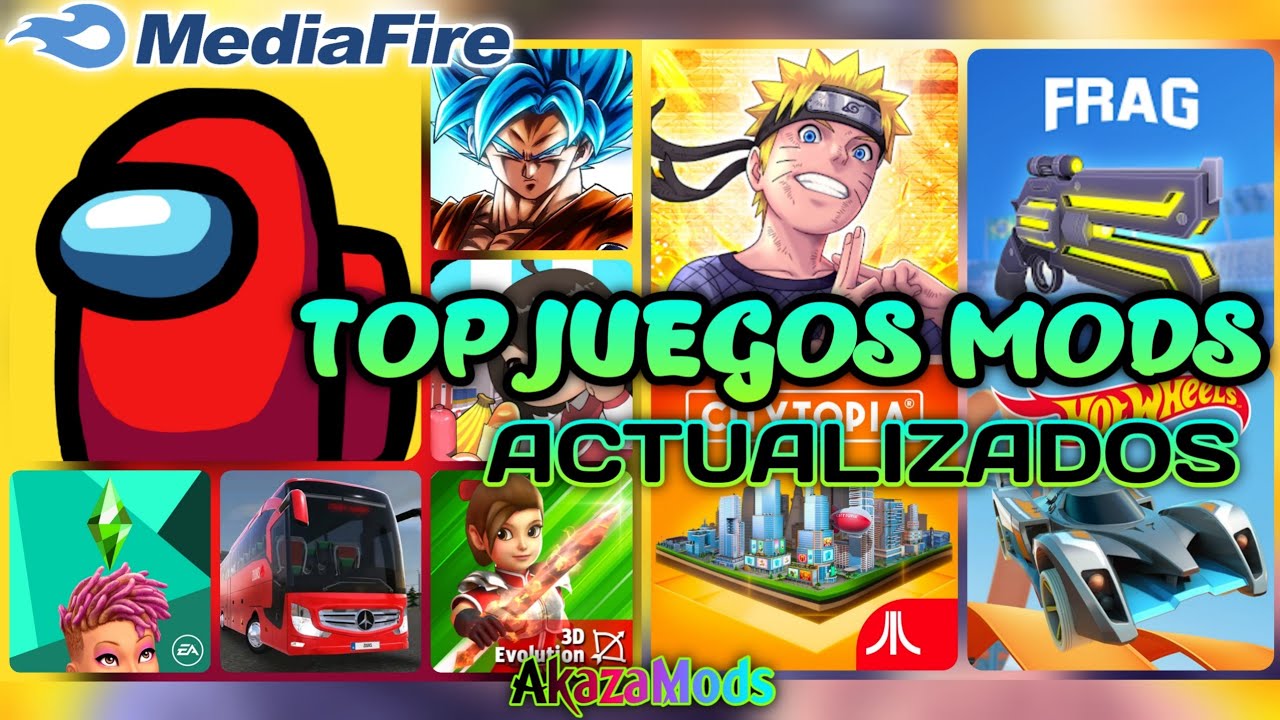 TOP JUEGOS MODS ACTUALIZADOS 2020/21 | AkazaMods