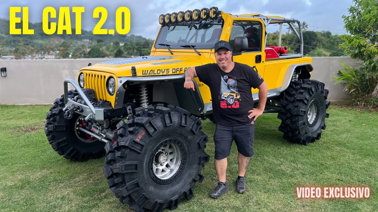 ⚠️“El JEEP Tj mas alagardo del mundo esta en PUERTO RICO “EL CAT 2.0 By @Waldys Off Road”
