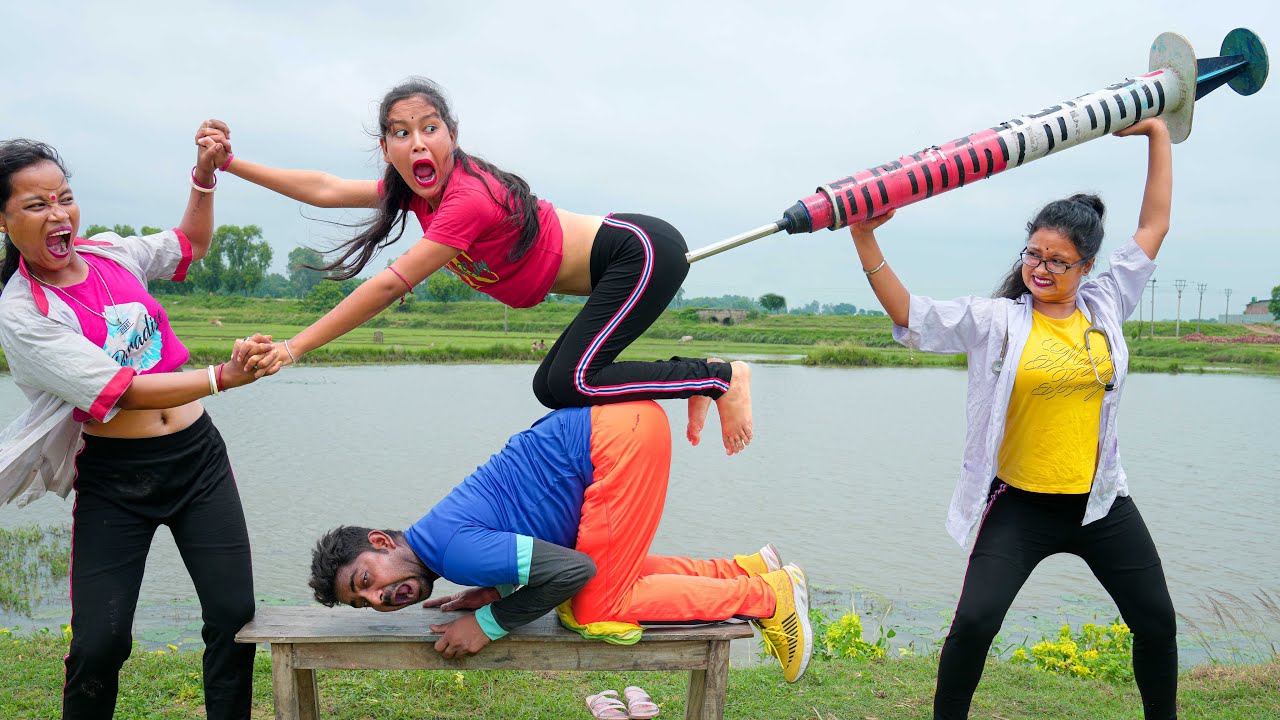 Must Watch New Game Special Comedy Video 2024 😎Totally Amazing Comedy Episode 66 By @bomfuntv