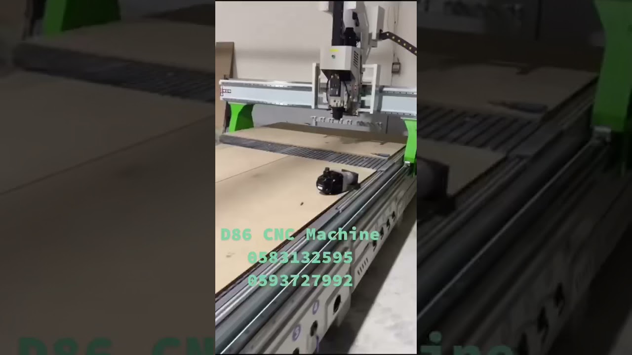 CNC ROUTER ATC INSTALLATION AND WORKING