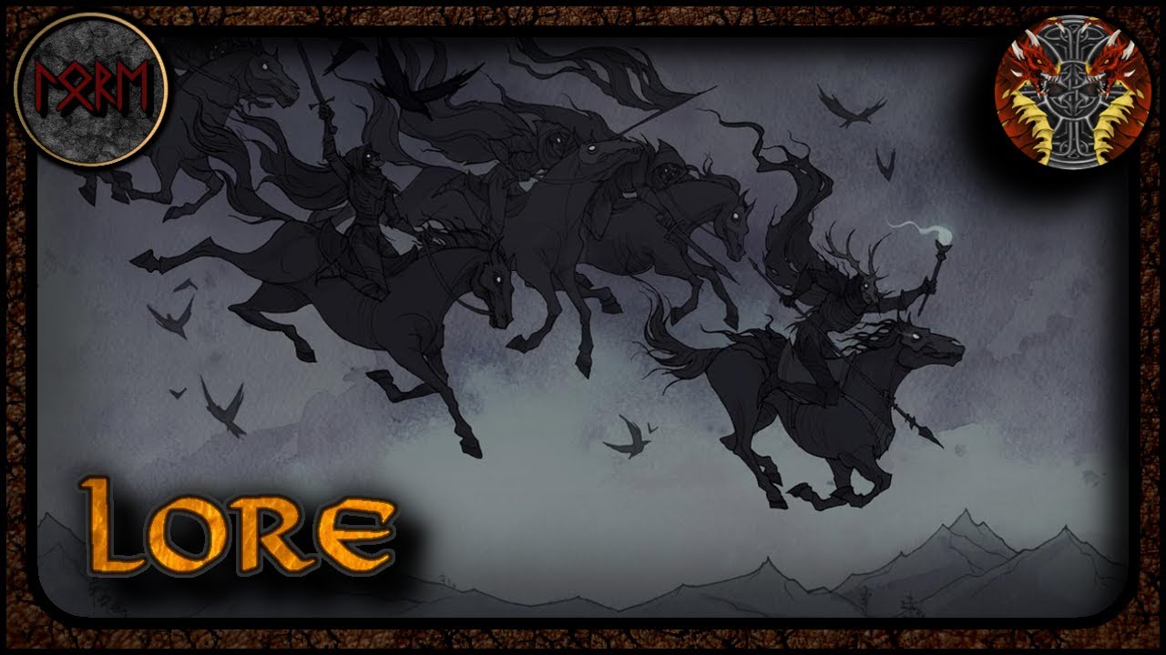 Die Wilde Jagd - Germanische Mythologie 53