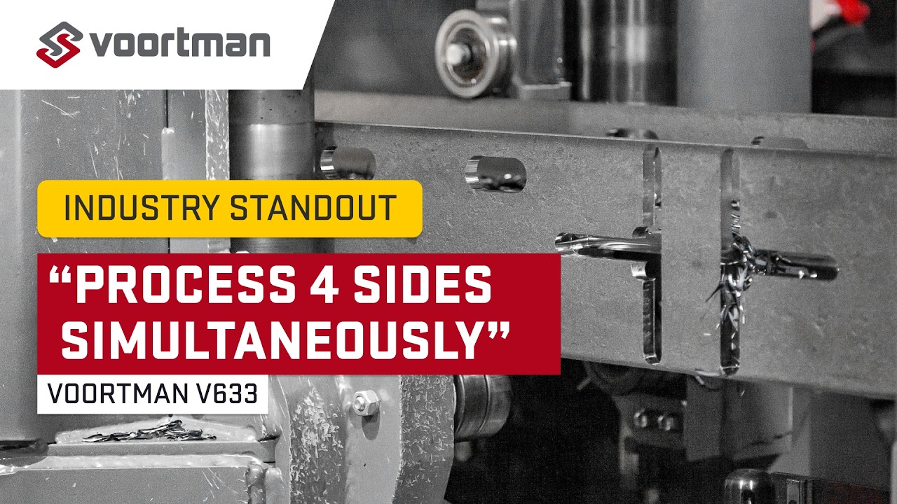 Voortman V633 | fastest milling, drilling and marking