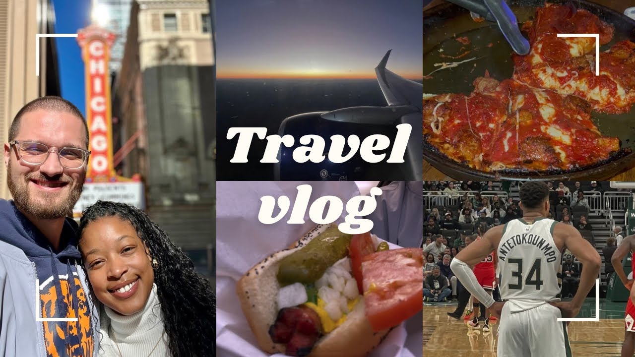 OUR FIRST TRAVEL VLOG | Chicago + Wisconsin in 10 days!!!