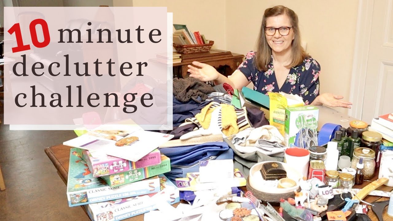 10-MINUTE DECLUTTER CHALLENGE / Minimalism motivation and inspiration for beginners 2020