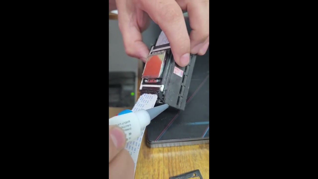 Printhead Keep Shorting out try this Seal the printhead