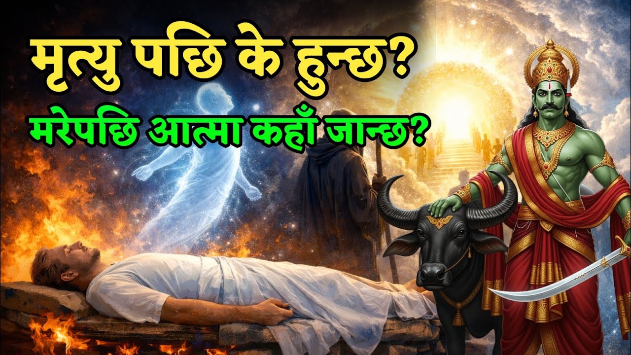 मृत्यु पछि के हुन्छ? मरेपछिको यात्रा कस्तो हुन्छ? गरुड पुराणको सत्य | Garud puran full story