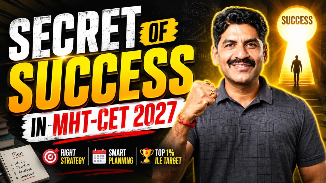 Secret Of Success In MHT-CET 2027| Sahyadri Tutorials | Mahesh Sir #mhtcet2027 #motivation #guidance