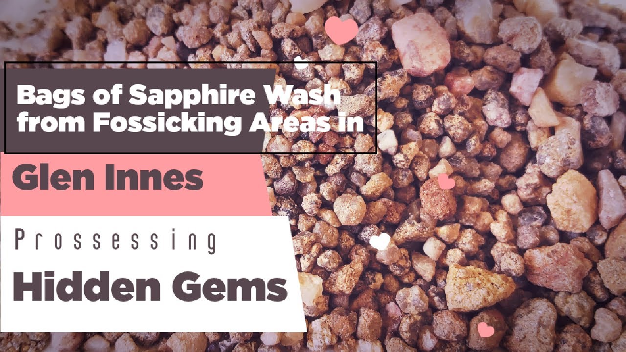 Processing gem Wash from Glen Innes