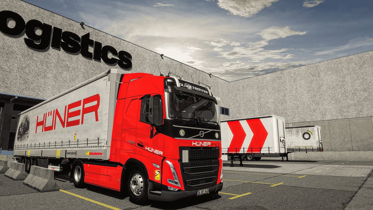 Realistic Story Driving Volvo FH5 500 Euro Truck Simulator 2 POV Drive 4K 1.54 + Wheel Cam + SanaX