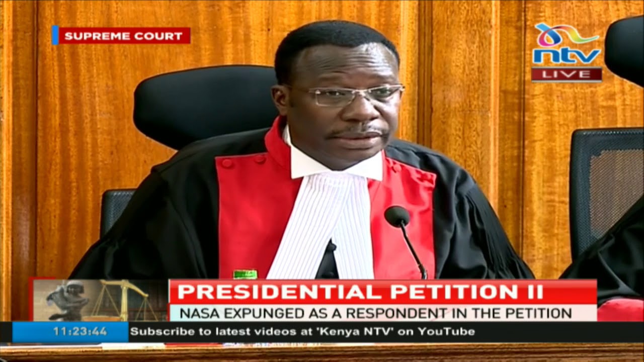 Supreme court's directives to IEBC as read by Justice Smokin Wanjala