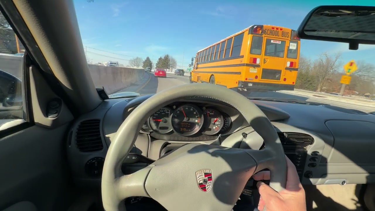 2003 911 Targa driving video